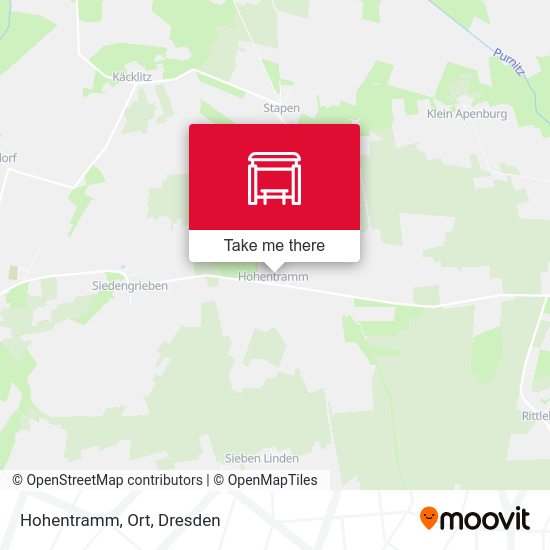 Карта Hohentramm, Ort