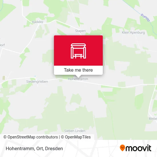 Карта Hohentramm, Ort