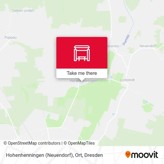 Карта Hohenhenningen (Neuendorf), Ort