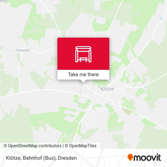 Карта Klötze, Bahnhof (Bus)
