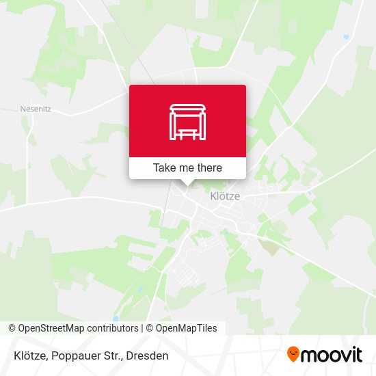 Карта Klötze, Poppauer Str.