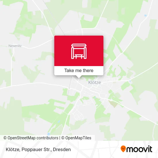 Карта Klötze, Poppauer Str.