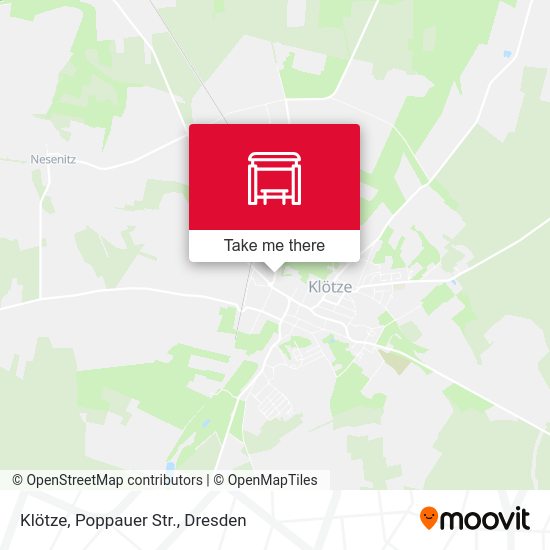 Карта Klötze, Poppauer Str.
