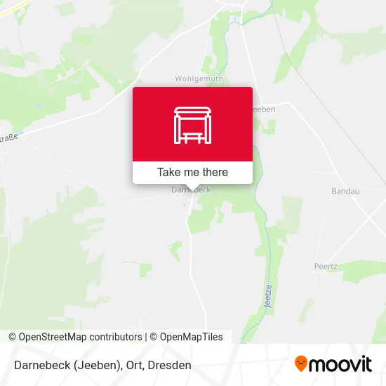 Карта Darnebeck (Jeeben), Ort