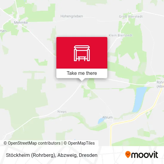 Карта Stöckheim (Rohrberg), Abzweig