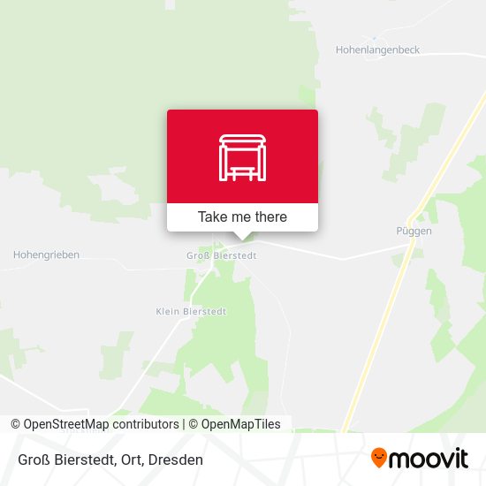 Карта Groß Bierstedt, Ort