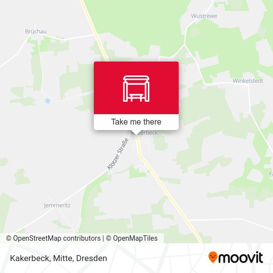Карта Kakerbeck, Mitte