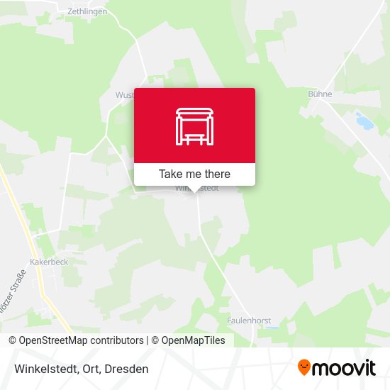 Карта Winkelstedt, Ort