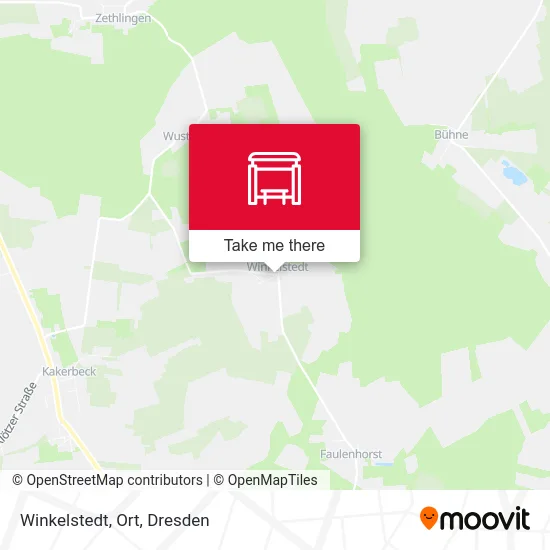 Карта Winkelstedt, Ort