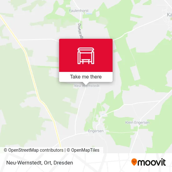 Карта Neu-Wernstedt, Ort