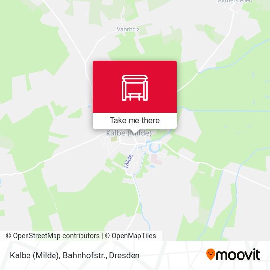 Карта Kalbe (Milde), Bahnhofstr.