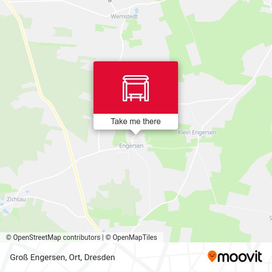 Карта Groß Engersen, Ort