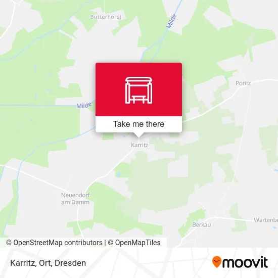 Карта Karritz, Ort