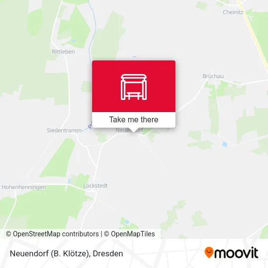 Карта Neuendorf (B. Klötze)