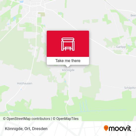 Карта Könnigde, Ort