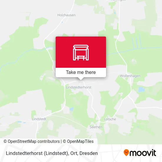 Карта Lindstedterhorst (Lindstedt), Ort