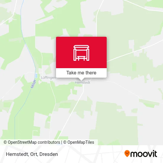 Карта Hemstedt, Ort