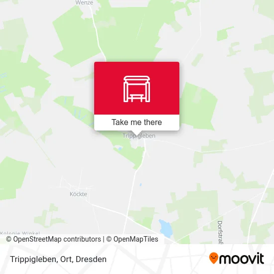 Карта Trippigleben, Ort