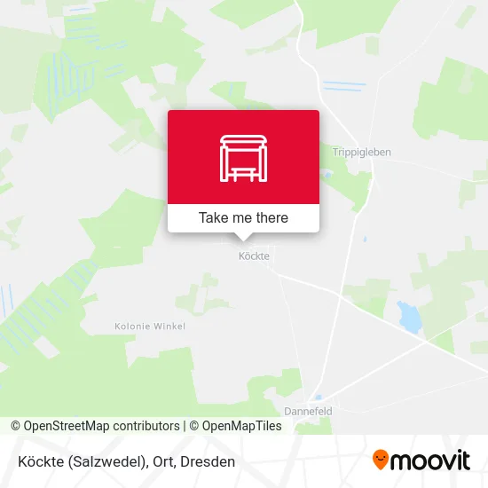 Карта Köckte (Salzwedel), Ort