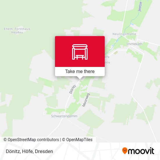 Карта Dönitz, Höfe