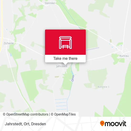 Карта Jahrstedt, Ort