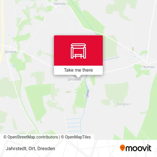 Карта Jahrstedt, Ort