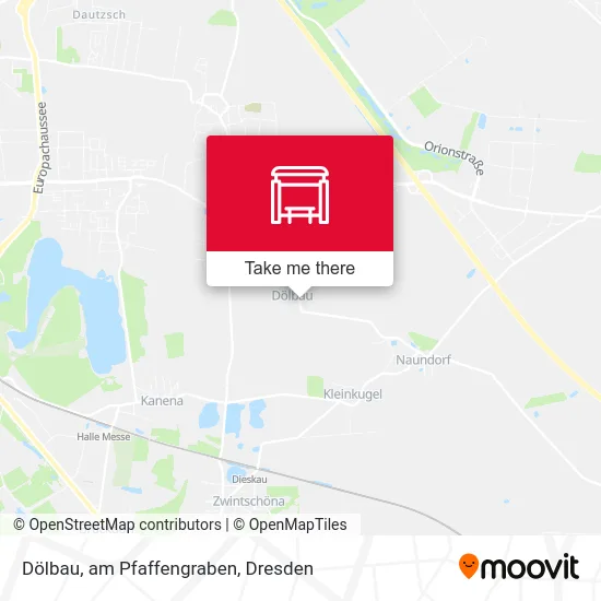 Карта Dölbau, am Pfaffengraben