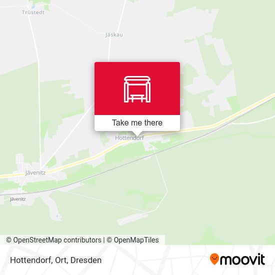 Карта Hottendorf, Ort