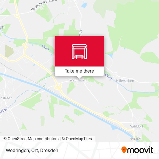 Карта Wedringen, Ort