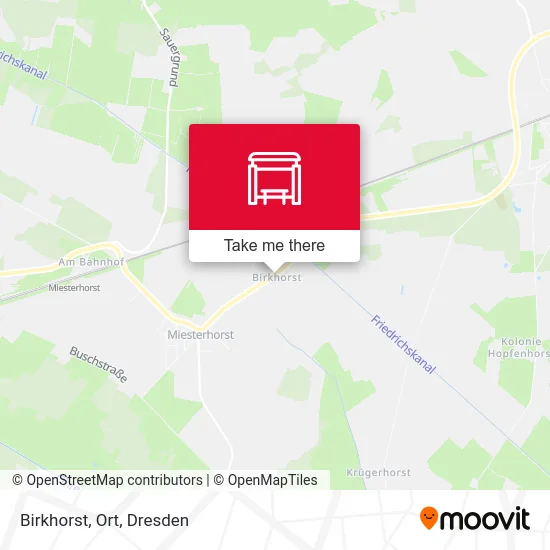 Карта Birkhorst, Ort