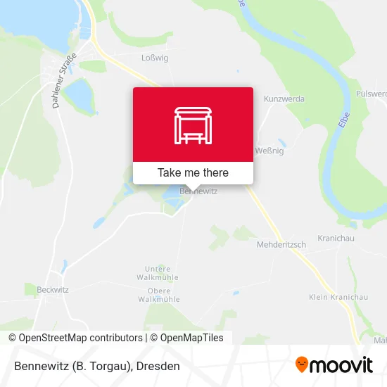 Карта Bennewitz (B. Torgau)