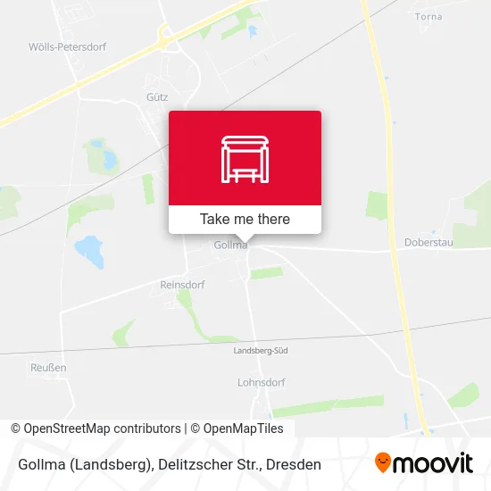 Карта Gollma (Landsberg), Delitzscher Str.