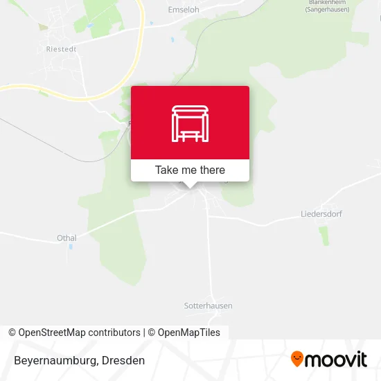 Карта Beyernaumburg