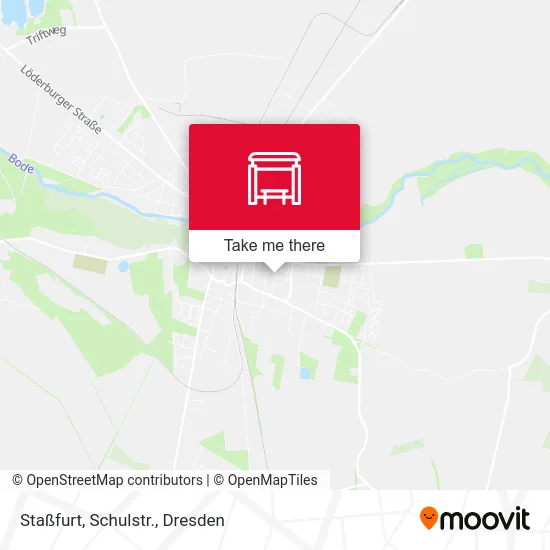 Карта Staßfurt, Schulstr.