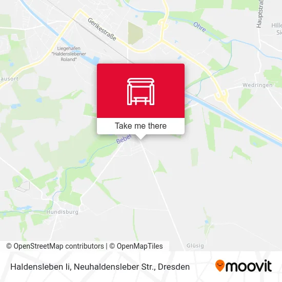 Карта Haldensleben Ii, Neuhaldensleber Str.