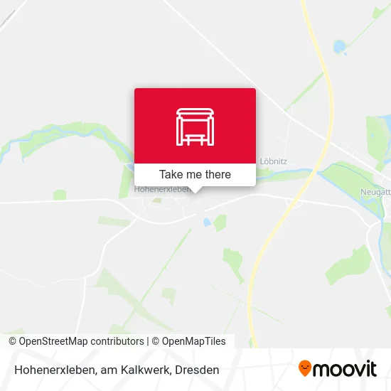 Карта Hohenerxleben, am Kalkwerk
