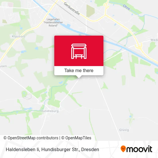 Карта Haldensleben Ii, Hundisburger Str.