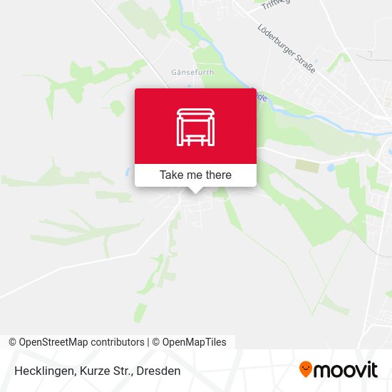Карта Hecklingen, Kurze Str.