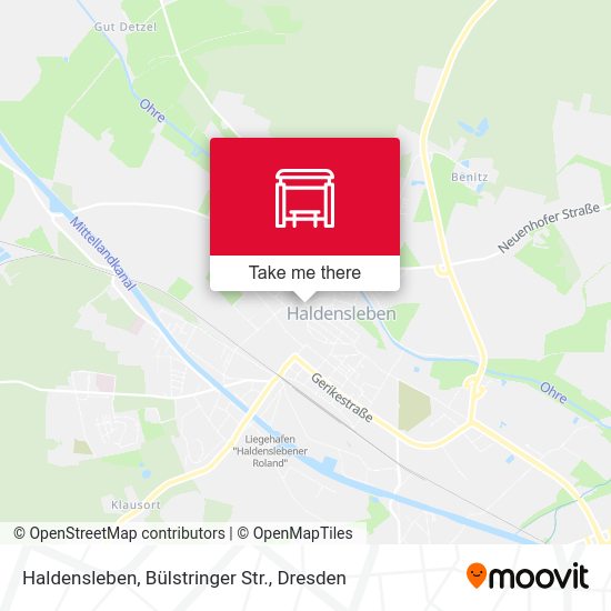 Карта Haldensleben, Bülstringer Str.