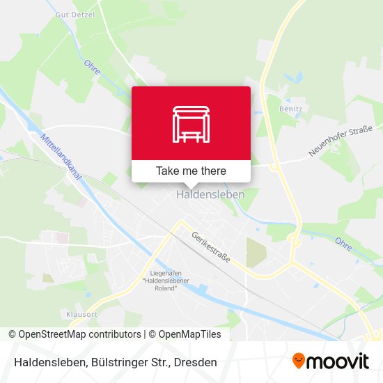 Карта Haldensleben, Bülstringer Str.