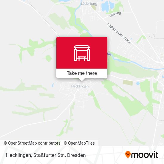 Карта Hecklingen, Staßfurter Str.