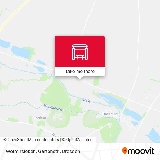 Карта Wolmirsleben, Gartenstr.