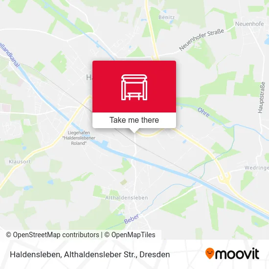 Карта Haldensleben, Althaldensleber Str.