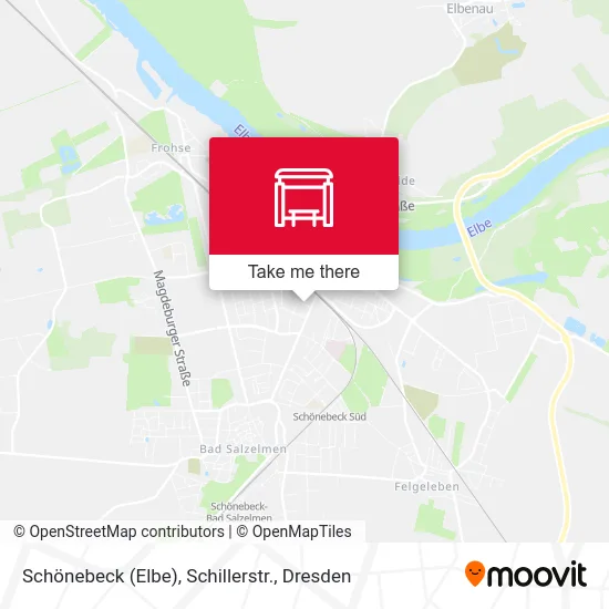 Карта Schönebeck (Elbe), Schillerstr.