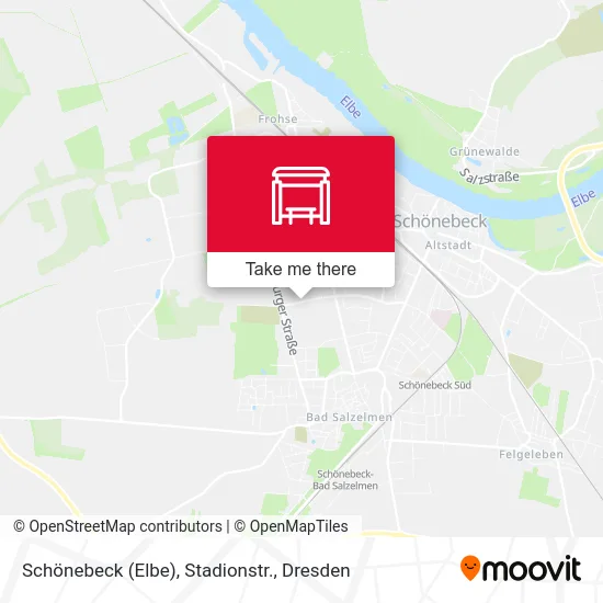 Карта Schönebeck (Elbe), Stadionstr.