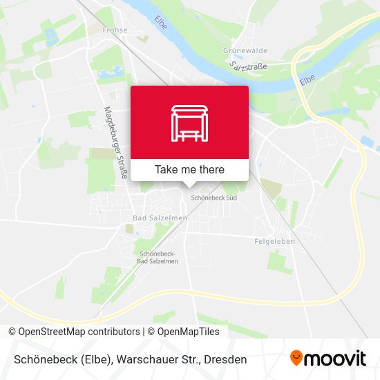 Карта Schönebeck (Elbe), Warschauer Str.