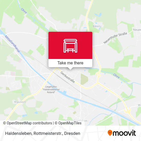 Карта Haldensleben, Rottmeisterstr.