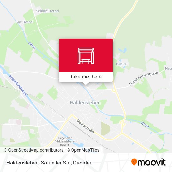 Карта Haldensleben, Satueller Str.