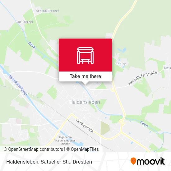 Карта Haldensleben, Satueller Str.