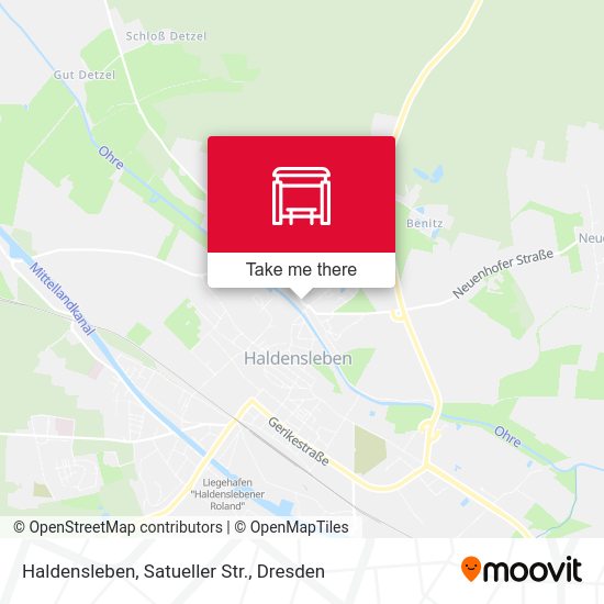 Карта Haldensleben, Satueller Str.